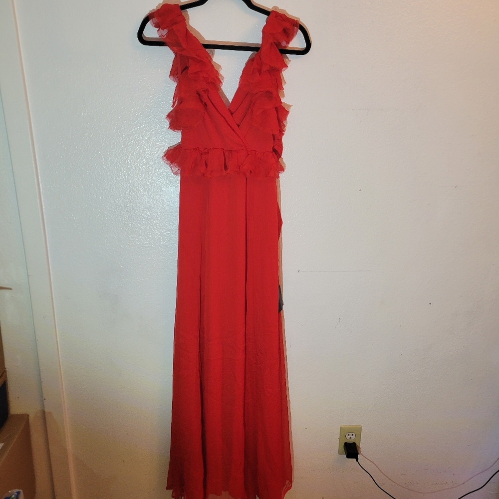 Lulus Red Maxi Dress